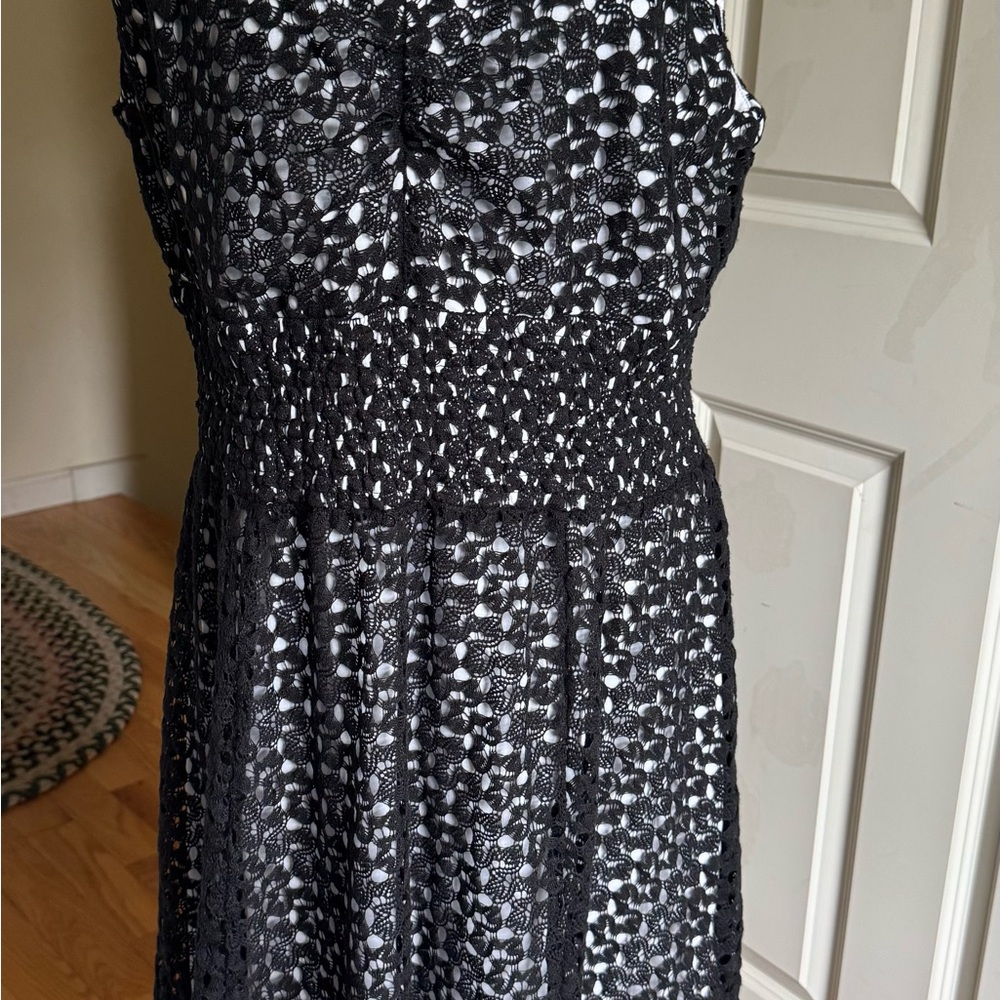Elegant Black Lace Dress